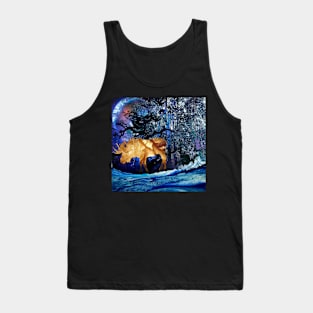 midnight MOOSE Tank Top